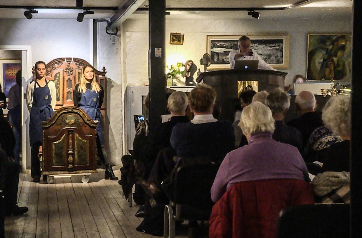 Ren galskap på antikvitetsauksjon